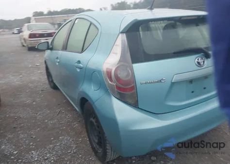 2012 Toyota Prius C One из США, поврежденный, VIN JTDKDTB34C1030199